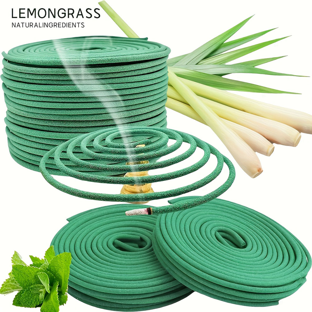Home Fragrance Lemongrass - Lavender Lemongrass Aromatherapy Coils Fragrance for
