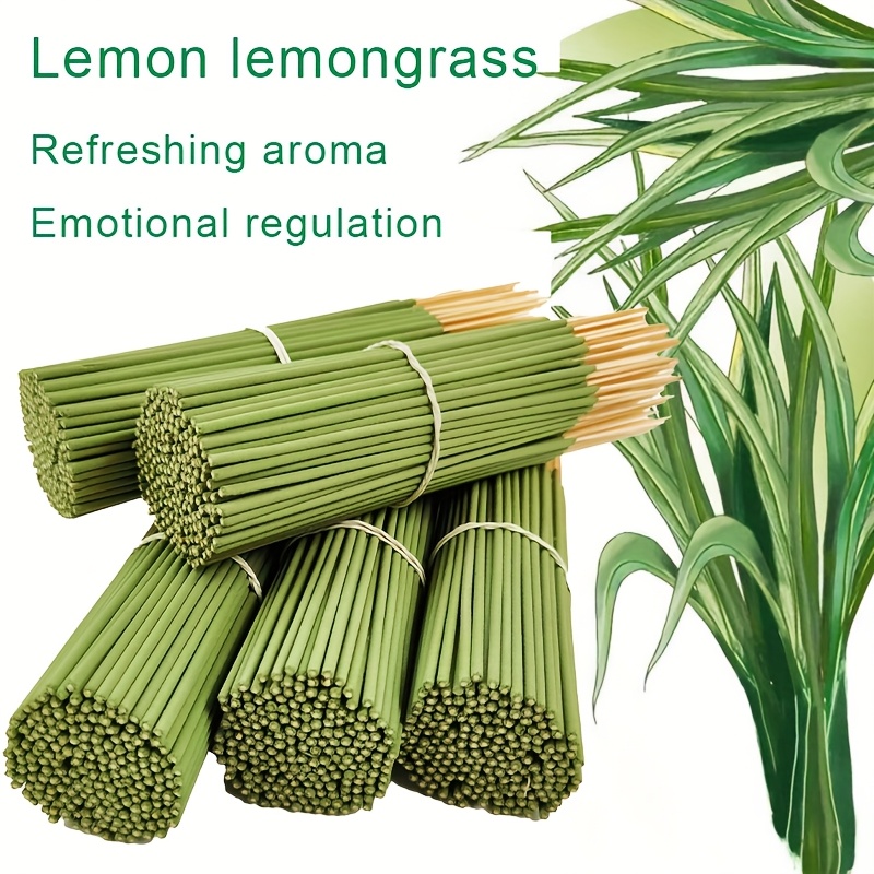 Home Fragrance Lemongrass - 11/67/137 Pieces, Handmade Lemongrass Aroma Sticks