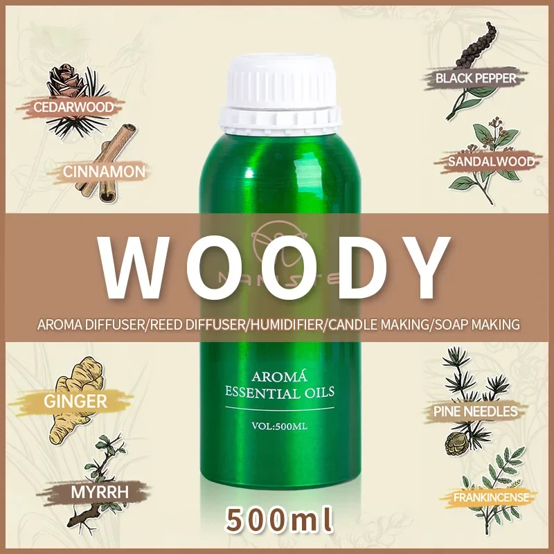 Parfum Home Fragrance - NAMSTE Diffuser Essential Oils Woody Collection