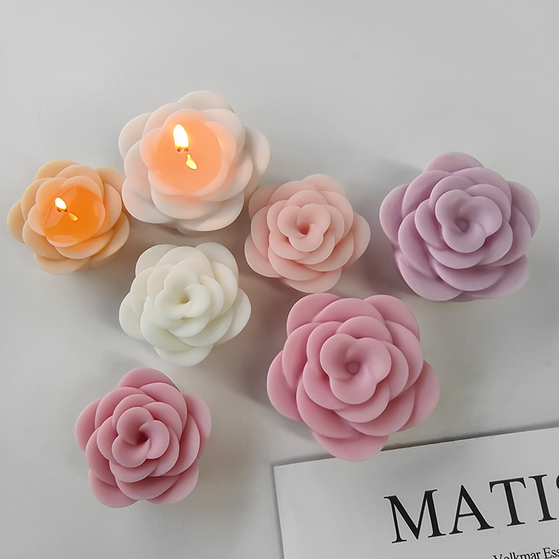 DIY Rose Flowers Silicone Mold - Home Fragrance Rose review and price