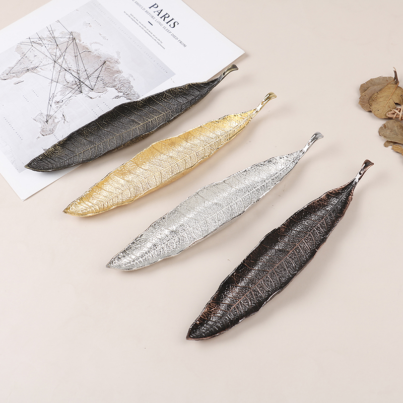 Metal Bodhi Leaf Incense Tray  - Home Fragrance Incense Sticks review and price