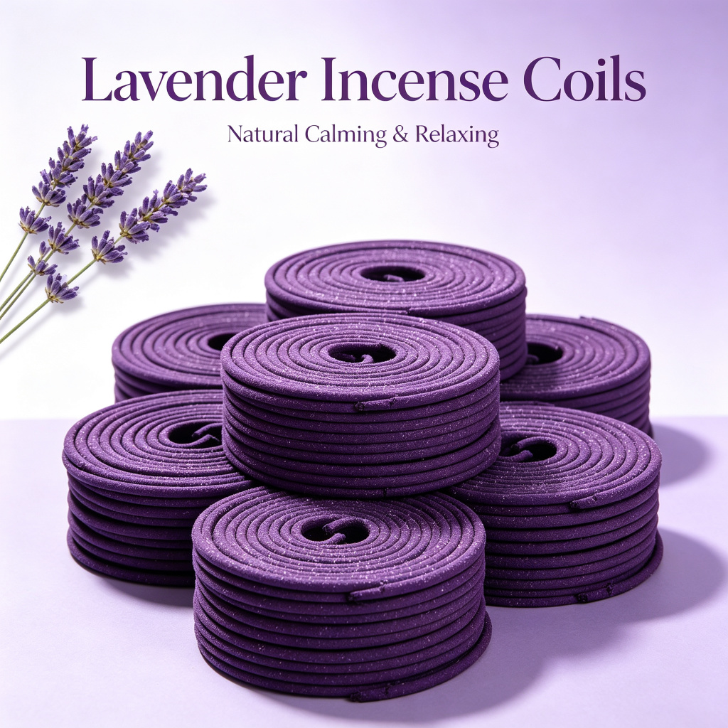 Lavender Incense Coils High-Qu - Home Fragrance Luxury review and price