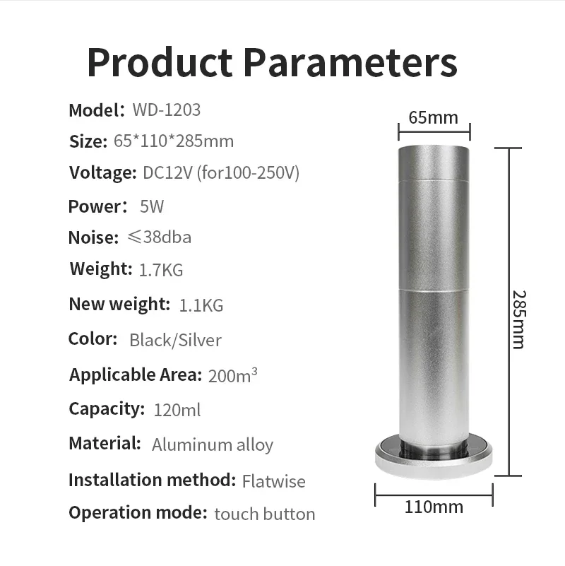 NAMSTE 200m³ Aroma Diffuser Me - Parfum Home Fragrance review and price