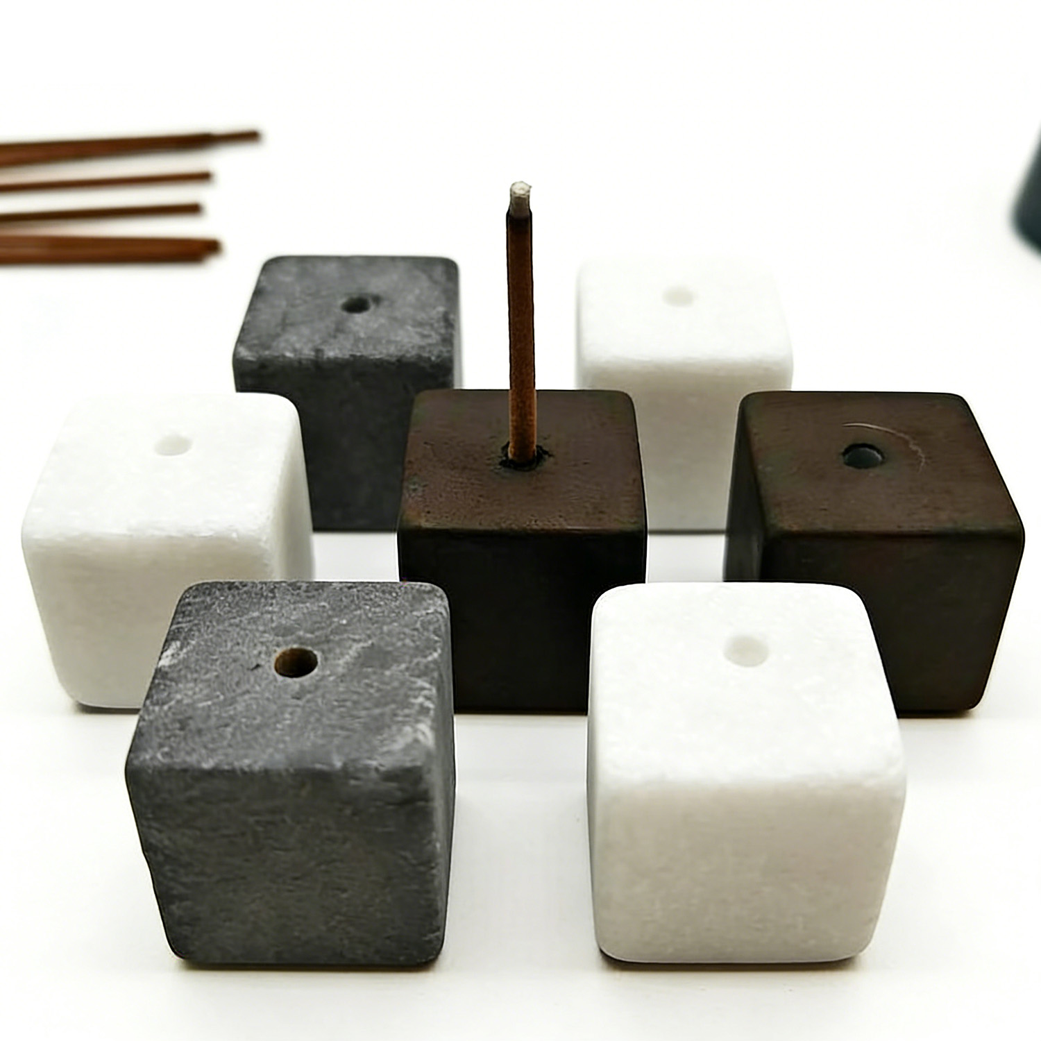 2pcs Natural Stone Incense Sti - Home Fragrance Incense Sticks review and price