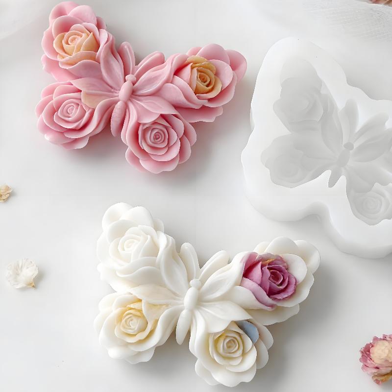 DIY Rose Butterfly Form Silico - Home Fragrance Rose review and price