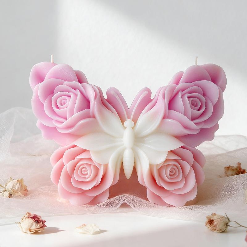 DIY Rose Butterfly Form Silico - Home Fragrance Rose review and price