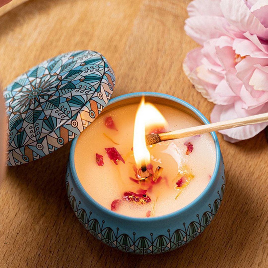 Rose-shaped candles,romantic a - Home Fragrance Rose review and price