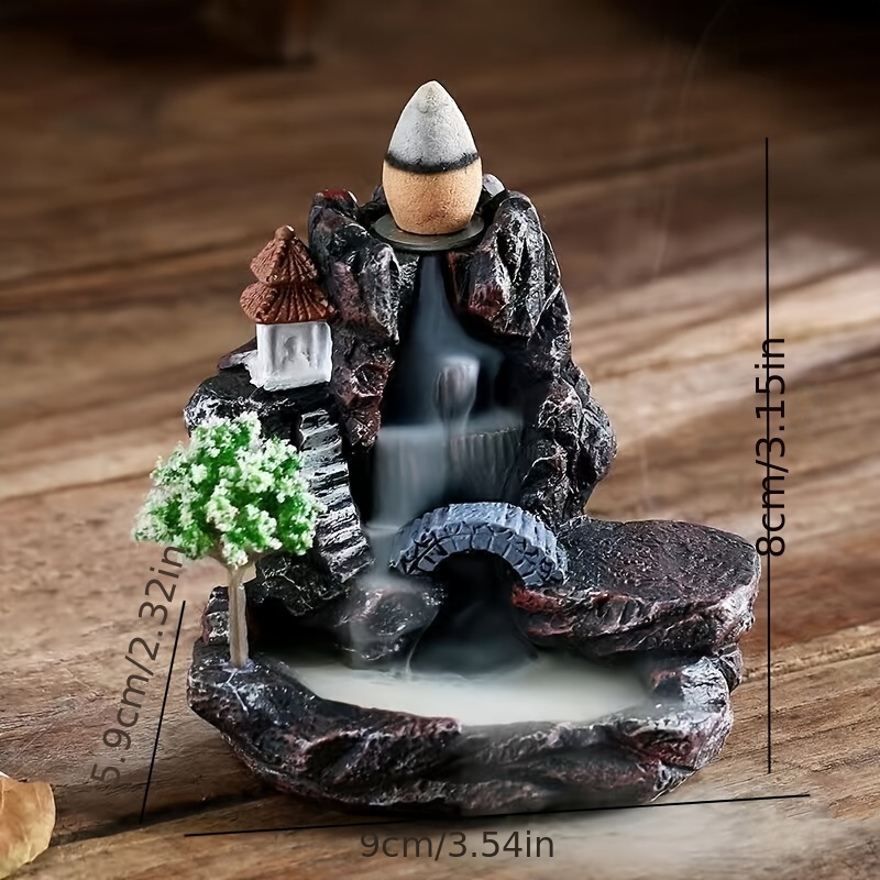 Backflow Incense Holder Waterf - Home Fragrance Candles review and price