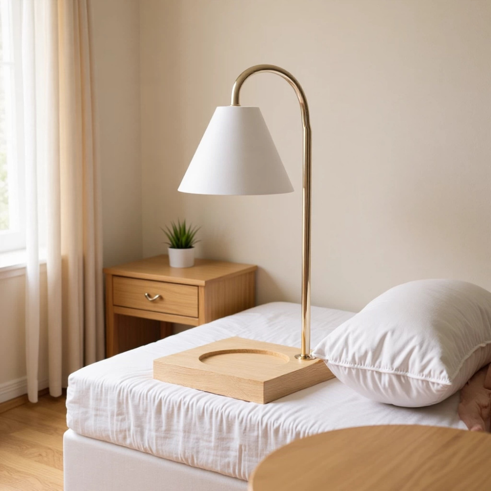 Modern Candle Warmer Lamp Wood - Home Fragrance Candles review and price